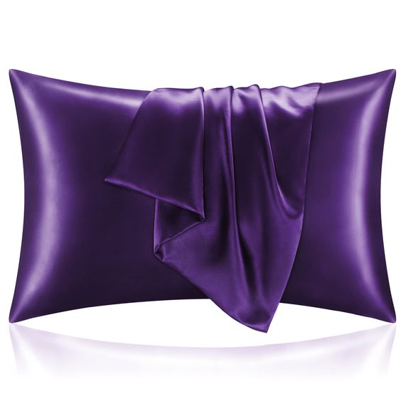 PURE PURPLE SILK PILLOWCASE - Hair Fam